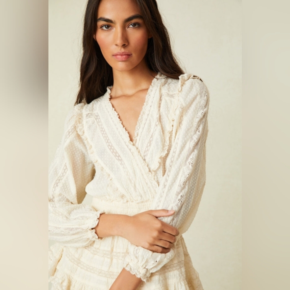 LoveShackFancy Milena Mini Dress - Picture 5 of 11